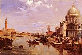 A View of the San Giorgio Church and the Grand Canal